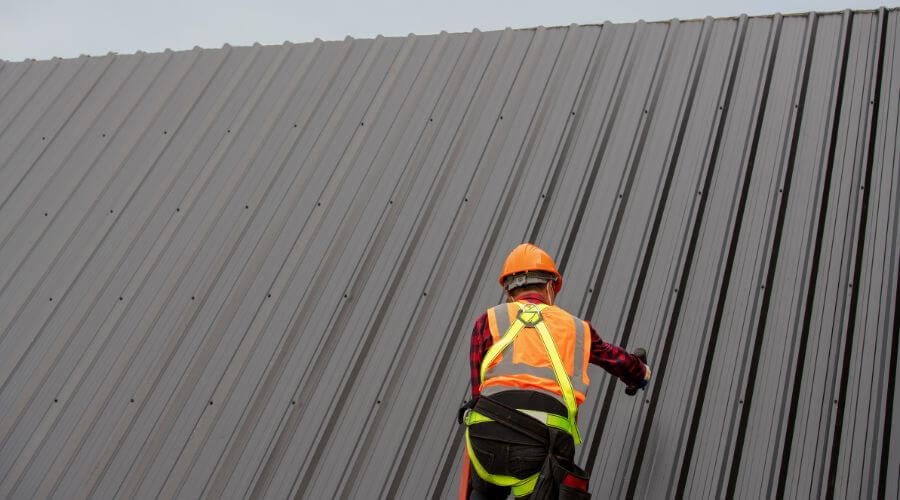 Professional metal roof installation services in Erie, CO